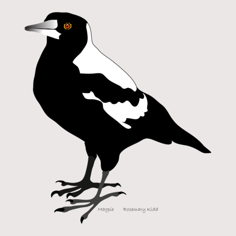 Magpie, Australian Bird Pocket T-Shirt by MYNGOO | Artistshot