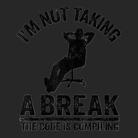 I'm Not Taking A Break The Code Is Compiling Programmer Men's T-shirt Pajama Set | Artistshot