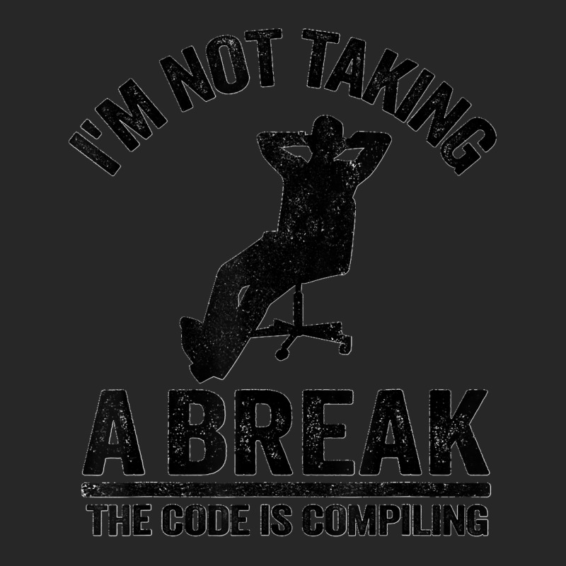 I'm Not Taking A Break The Code Is Compiling Programmer Men's T-shirt Pajama Set | Artistshot