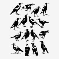 Magpies - Australian Native Birds (choose Preferred Colour And Style) Classic T-shirt | Artistshot