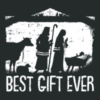 Best Ever Christmas Cool Jesus Nativity Scene Christian Women's Triblend Scoop T-shirt | Artistshot