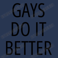 Gays Do It Better Lgbtq Pride Gay Men Gay Pride Ladies Denim Jacket | Artistshot