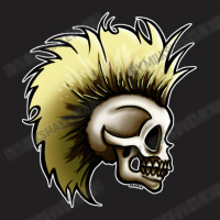 Punk Skull (bleach Blonde Version) T-shirt | Artistshot