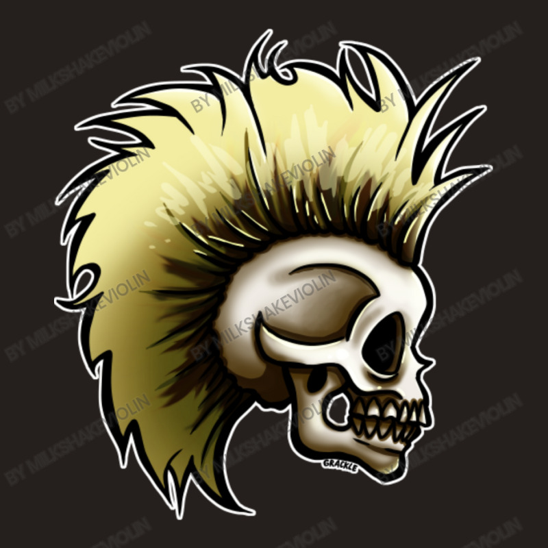 Punk Skull (bleach Blonde Version) Tank Top | Artistshot