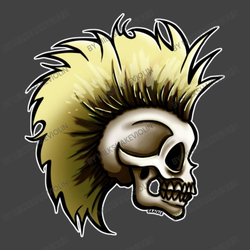 Punk Skull (bleach Blonde Version) Vintage T-shirt | Artistshot