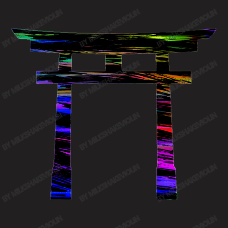 Rainbow Torii T-shirt | Artistshot