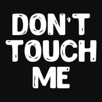 Don't Touch Me Introvert Gifs Crop Top | Artistshot