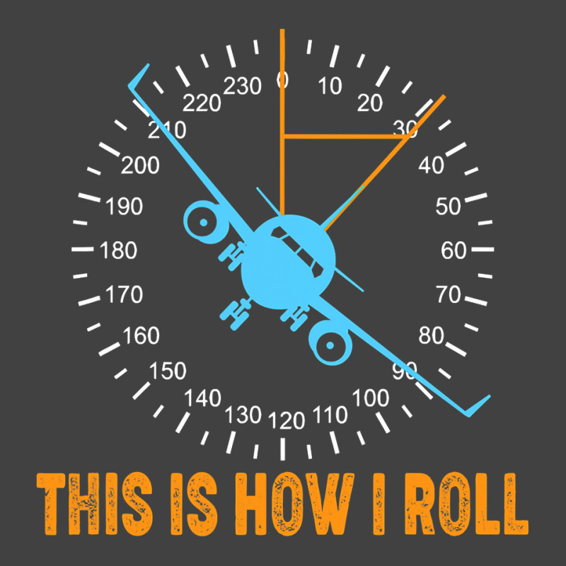 This Is How I Roll Airplane Pilot Shirt Aviation Vintage T-Shirt by cm-arts | Artistshot