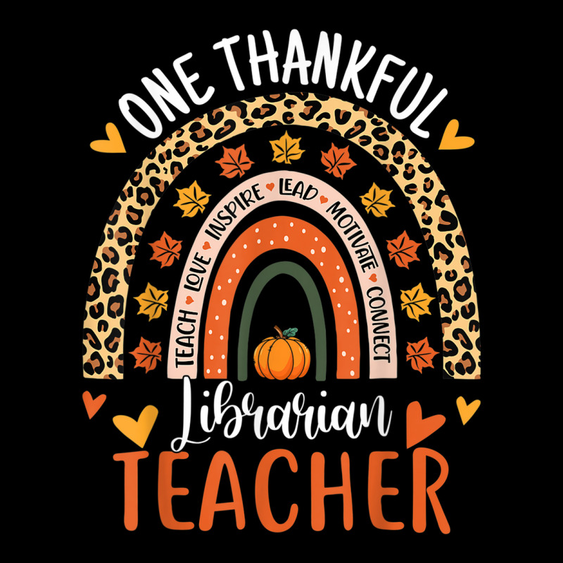 Thankful Librarian Teacher Thanksgiving Library Read Teacher Baby Tee by Prismatic | Artistshot