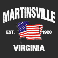 Martinsville Virginia Va Usa Stars & Stripes Vintage Style Premium Exclusive T-shirt | Artistshot