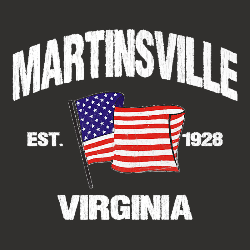 Martinsville Virginia Va Usa Stars & Stripes Vintage Style Premium Champion Hoodie | Artistshot