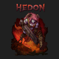 Hedon Original Cover Art (clothing Splash) Drawstring Bags | Artistshot