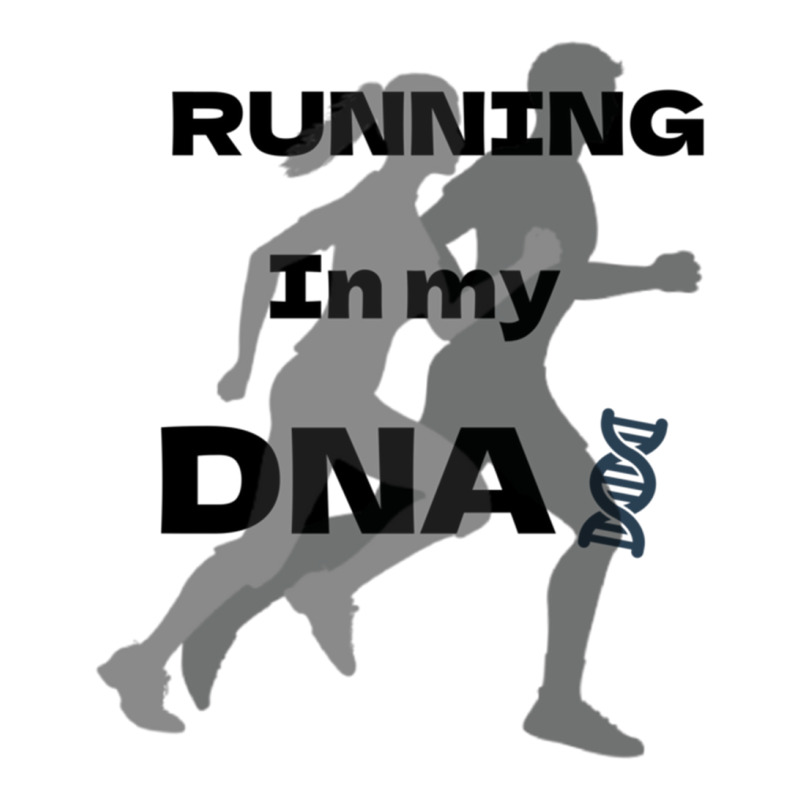 Running Is In My Dna Biology Motivation Genetics Workout Sticker | Artistshot