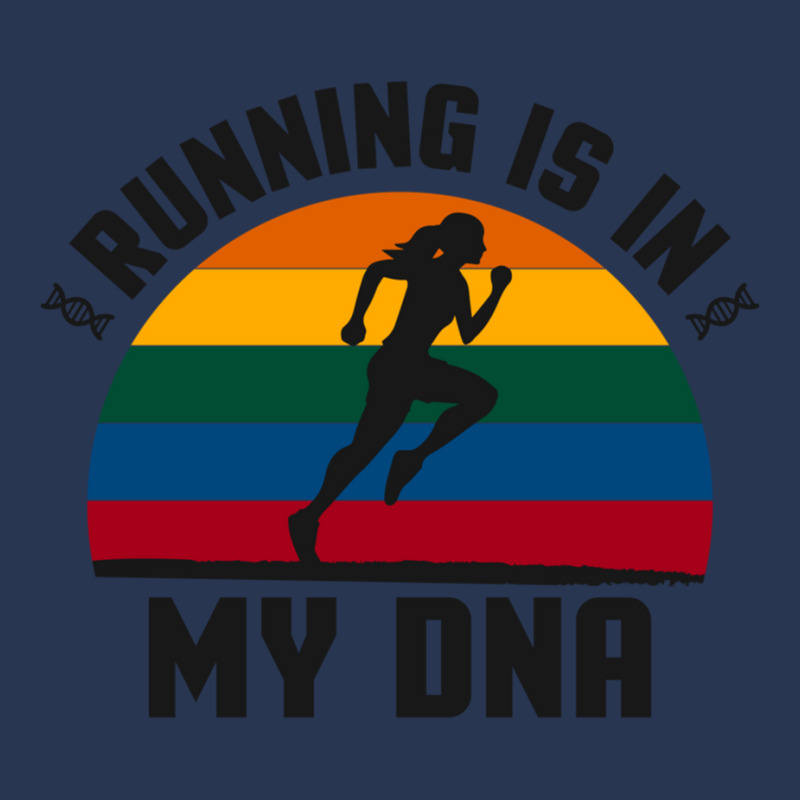 Running Is In My Dna Biology Motivation Genetics Workout Classic Ladies Denim Jacket by cm-arts | Artistshot