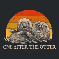 One After The Otter Sea Animals Otter Lover Marine Creature Crewneck Sweatshirt | Artistshot