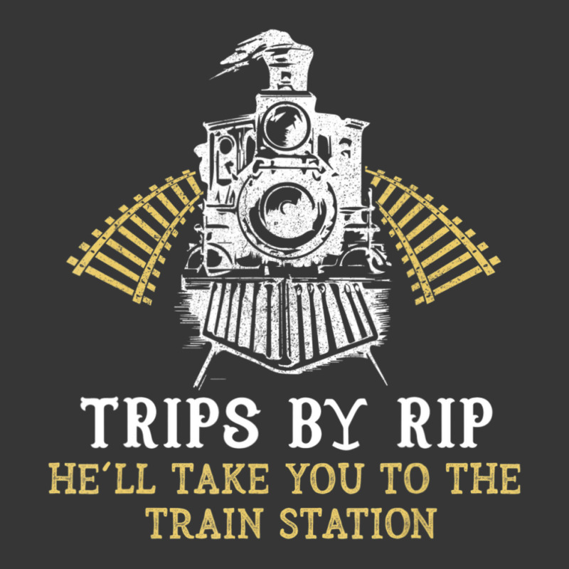 Trips By Rip Take Him To Train Station Retro Vintage Toddler Hoodie by cm-arts | Artistshot