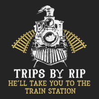 Trips By Rip Take Him To Train Station Retro Vintage 3/4 Sleeve Shirt | Artistshot