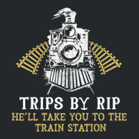 Trips By Rip Take Him To Train Station Retro Vintage Crewneck Sweatshirt | Artistshot