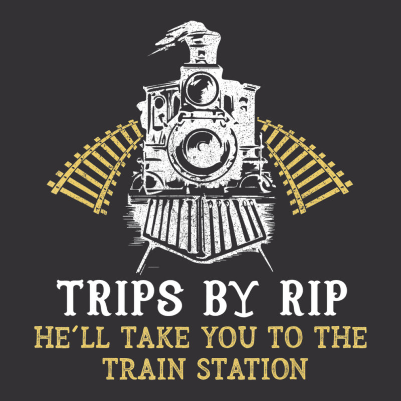 Trips By Rip Take Him To Train Station Retro Vintage Vintage Short by cm-arts | Artistshot