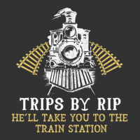 Trips By Rip Take Him To Train Station Retro Vintage Baby Bodysuit | Artistshot