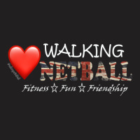 Love Walking Netball Uk Great Britain Vintage Style T-shirt | Artistshot