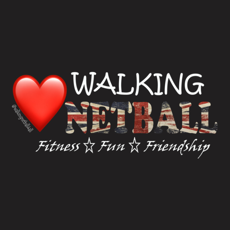 Love Walking Netball Uk Great Britain Vintage Style T-shirt | Artistshot