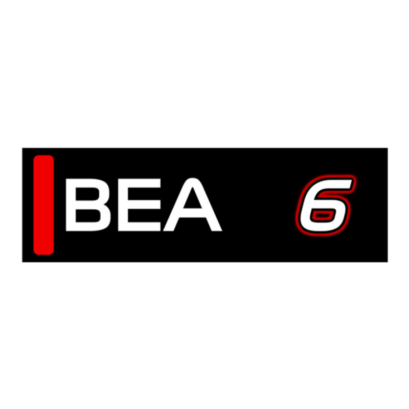 Formula 3 2022 Oliver Bearman Prema Racing Number 6 Tv Graphic Sticker | Artistshot