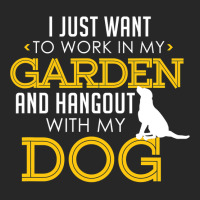 Work In My Garden And Hangout With My Dog Funny Pet Women's Pajamas Set | Artistshot