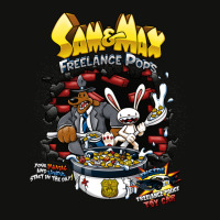 Sam & Max Freelance Pops Scorecard Crop Tee | Artistshot