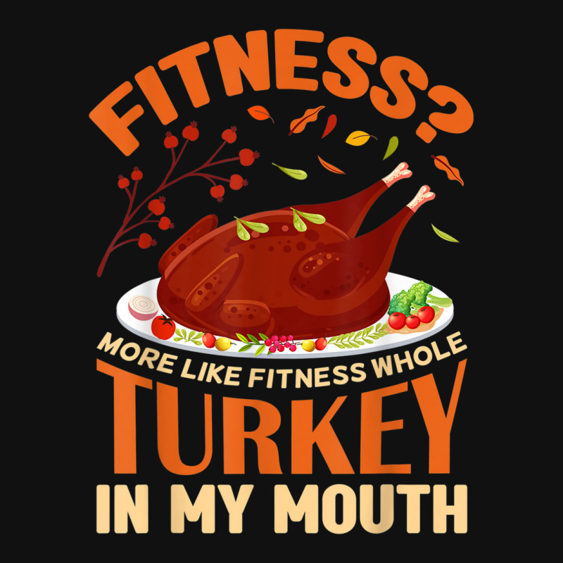 Fitness Turkey In My Mouth Funny Thanksgiving Perfect Outfit Baby Bibs | Artistshot