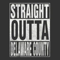 Straight Outta Delaware County Cool Home Quote Baby Bodysuit | Artistshot