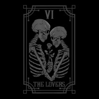 The Lovers Tarot Card Occult Goth Halloween Gothic Baby Tee | Artistshot