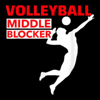 Volleyball Sport Middle Blocker Position T Shirt Baby Bibs | Artistshot