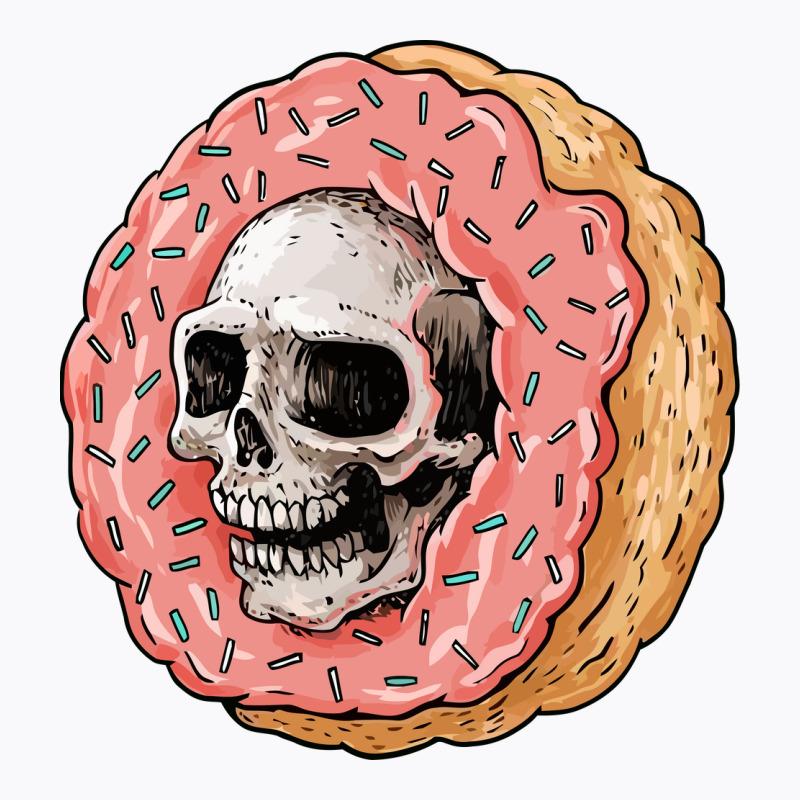 Skull Donat T-Shirt by rosa34 | Artistshot