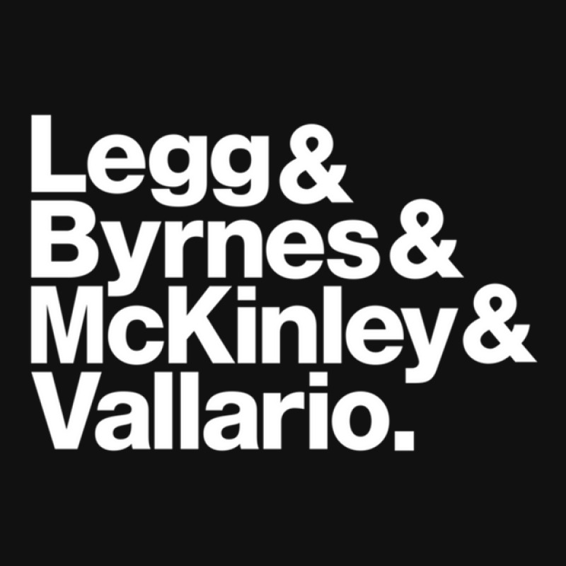 Legg & Byrnes & Mckinley & Vallario 1 Portrait Canvas Print by CarlosMurillo | Artistshot