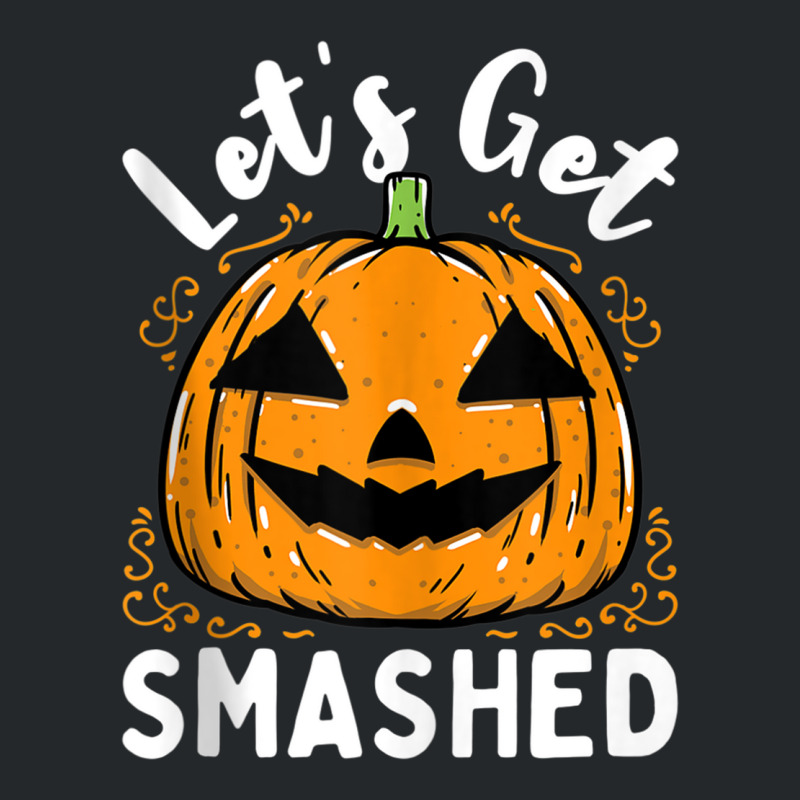 Lets Get Smashed Funny Pumpkin Halloween Drinking Costume Tank Top Crewneck Sweatshirt by cm-arts | Artistshot