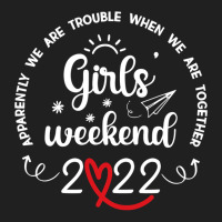 Girls Weekend 2022 Apparently We Are Trouble Matching Trip Ladies Polo Shirt | Artistshot