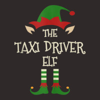 Taxi Driver Elf Funny Family Christmas Matching Group Xmas Tank Top Racerback Tank | Artistshot