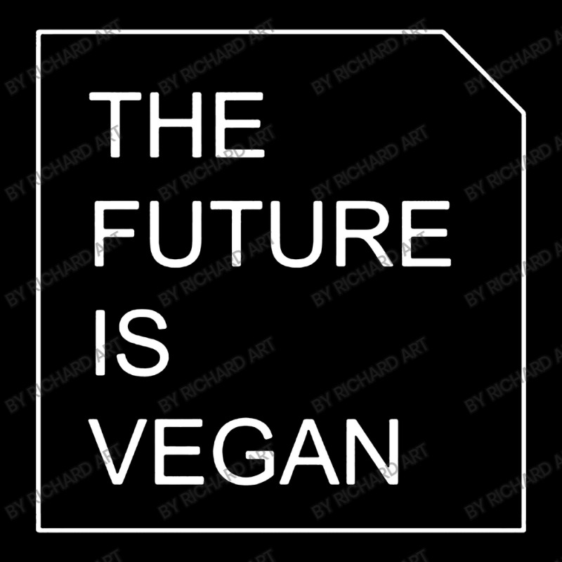 The Future Is Vegan Maternity Scoop Neck T-shirt by Richard Art | Artistshot