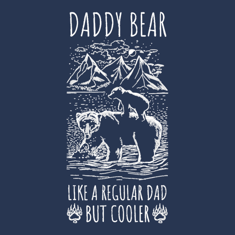 Mens Fathers Day Night Catch Father And Son Dad Paw Cool River Ladies Denim Jacket by ROMAINEDWILEY | Artistshot