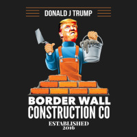 Build A Wall Pro Donald Trump President Classic T-shirt | Artistshot