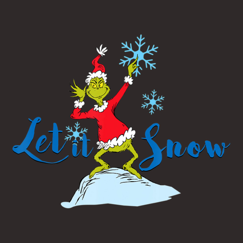 Dr. Seuss Grinch Let It Snow Racerback Tank by cm-arts | Artistshot