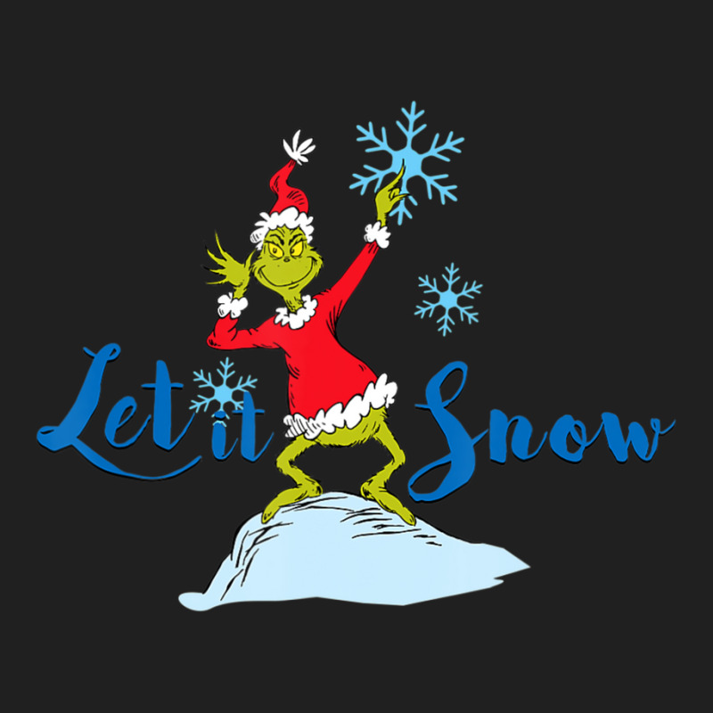 Dr. Seuss Grinch Let It Snow Ladies Polo Shirt by cm-arts | Artistshot