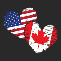 Canadian American Friendship Usa Canada 1 Printed Hat | Artistshot