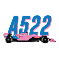 Alpine F1 Team Racing Car 2022 A522 Bwt Pink Special Livery Bahrain Gp Sticker | Artistshot