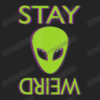 Stay Weird Alien Space Aliens Lover 3/4 Sleeve Shirt | Artistshot