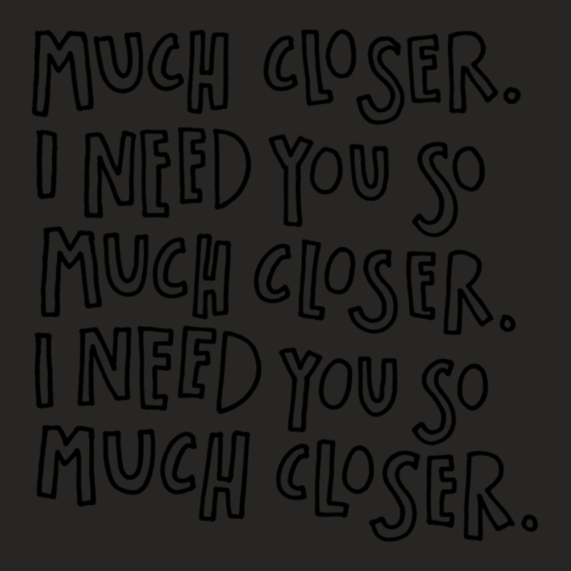 I Need You So Much Closer Death Cab For Cutie Ladies Fitted T-Shirt by cm-arts | Artistshot