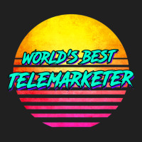 Telemarketing Worlds Best Telemarketer Ladies Polo Shirt | Artistshot