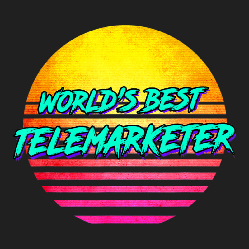 Telemarketing Worlds Best Telemarketer Ladies Polo Shirt by cm-arts | Artistshot