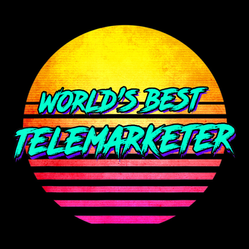 Telemarketing Worlds Best Telemarketer Cropped Sweater by cm-arts | Artistshot